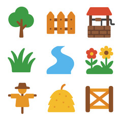 Countryside Icon Set