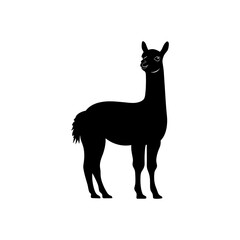 Alpaca Vector Silhoette