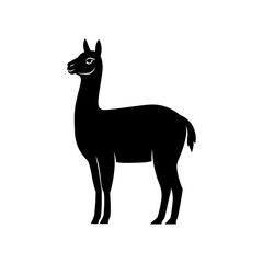 Alpaca Vector Silhoette