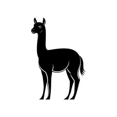 Alpaca Vector Silhoette