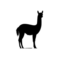 Alpaca Vector Silhoette