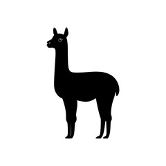 Alpaca Vector Silhoette