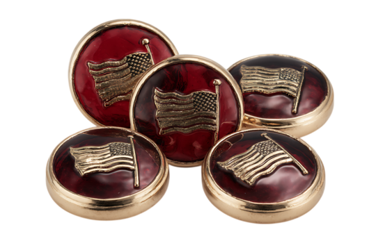 American flag cufflinks, patriotic jewelry