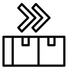 Supply Shift Left  Icon