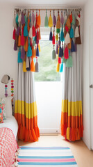children room with toys