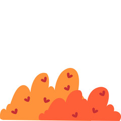 Autumn Bush Illustration
