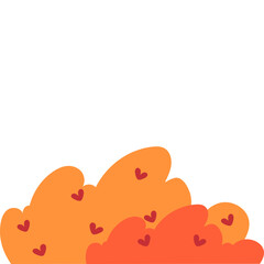 Autumn Bush Illustration