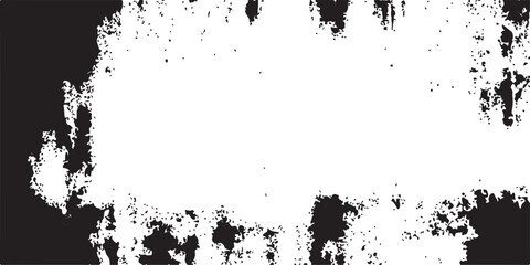 Dark Urban Grunge Background featuring Black and White Distressed Texture. Scratched, Dusty Overlay with a Messy Monochrome Effect for a Chaotic, Grunge Atmosphere.
