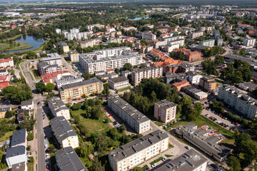 Iława z lotu ptaka