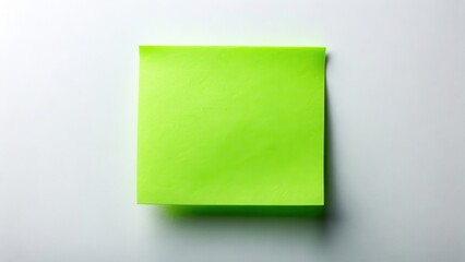 Fototapeta premium green sticky note with tasks, task management, workspace, task management, workspace