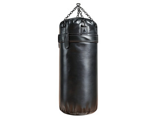Classic punching bag with durable leather cover design