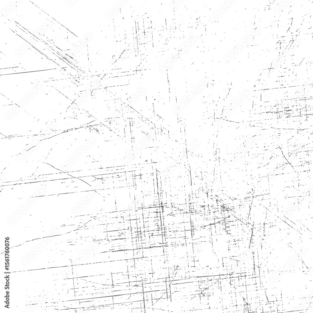 Aufkleber grunge scratch texture vector background. abstract crosshatch lines with distressed sketch effect fo