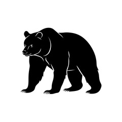 Bear Vector Silhouette