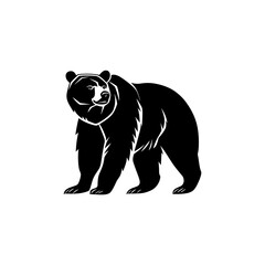 Bear Vector Silhouette