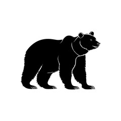 Bear Vector Silhouette