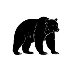 Bear Vector Silhouette