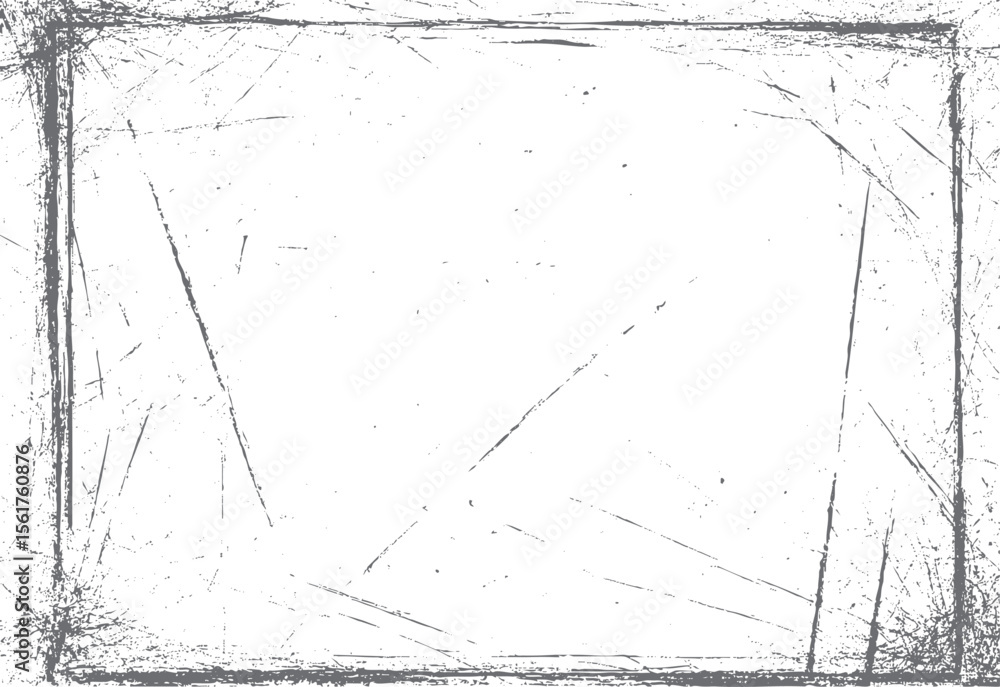 Poster grunge sketch border with rough pencil texture frame. abstract hand drawn background for artistic de