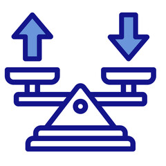 Equilibrium Point  Icon