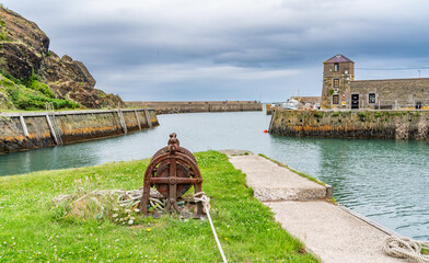 The ancient port of Amwlch Anglesey