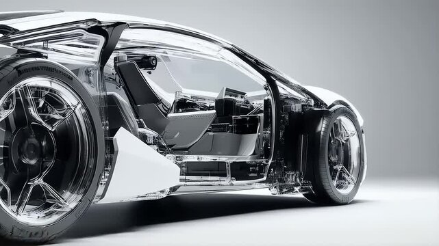 Transparent Sports Car: Unveiling Automotive Engineering