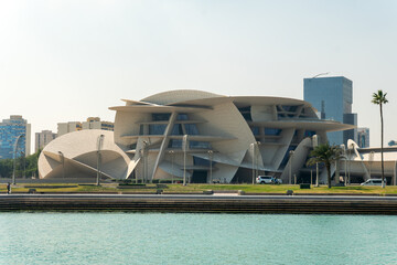 Naklejka premium Qatar National Museum Photo, Doha