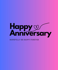  Happy anniversaries pink company logo