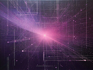 Obraz premium Abstract Digital Network
