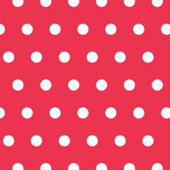 red polka dots