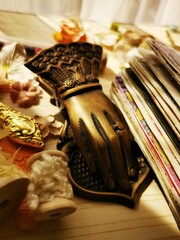 Photo Of Papers And Other Materials For Scrapbooking