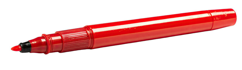 Red Marker Isolated