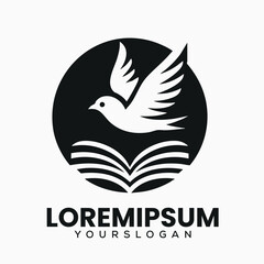 Bird Flying from Open Book Education Logo
