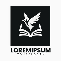 Bird Flying from Open Book Education Logo
