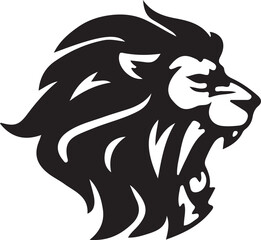 Lion Head Logo Vector Design – Majestic Animal Emblem for Branding and Identity