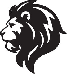 Lion Head Logo Vector Design – Majestic Animal Emblem for Branding and Identity