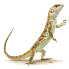 Fototapeta premium Desert Lizard Macro