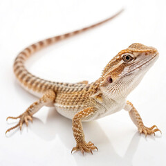 Naklejka premium Desert Lizard Macro