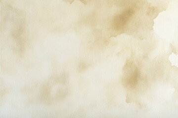 Obraz premium Beige Watercolor Wash Background