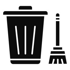 Garbage Cleaning Icon