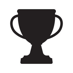Trophy cup icon, victory cup icon. Trophy icon.