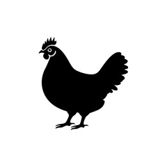 Chicken Vector Silhouette