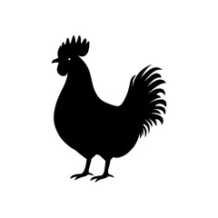Chicken Vector Silhouette