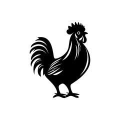 Chicken Vector Silhouette