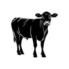 Cow Vector Silhouette