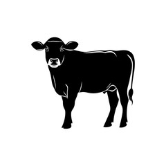 Cow Vector Silhouette