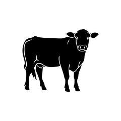 Cow Vector Silhouette