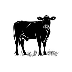 Cow Vector Silhouette