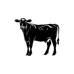 Cow Vector Silhouette