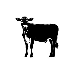 Cow Vector Silhouette