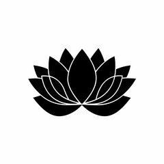 creative details lotus icon Vector Illustration	
