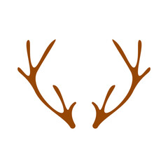 Deer Antlers Logo Icon Design